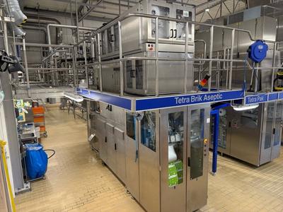 Översiktsbild av 2007 Tetra pak TBA 19 / TBA 250 base Aseptic Filling machine